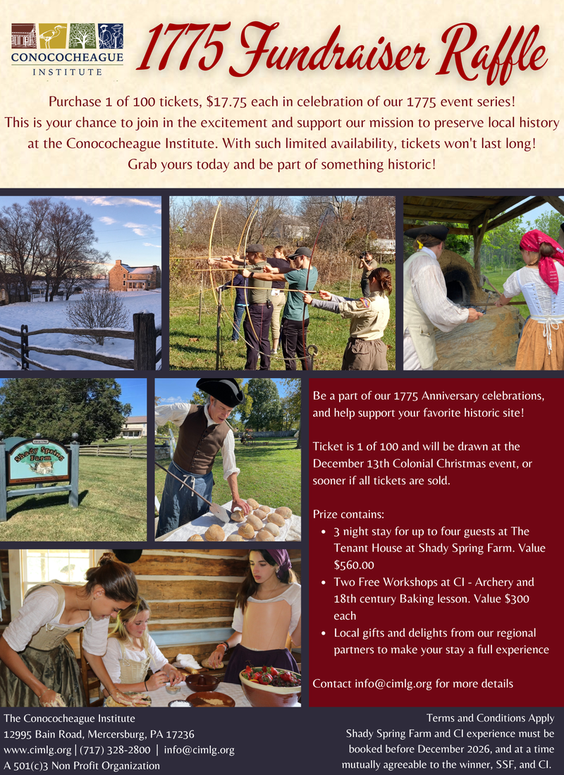 1775 Fundraiser Raffle